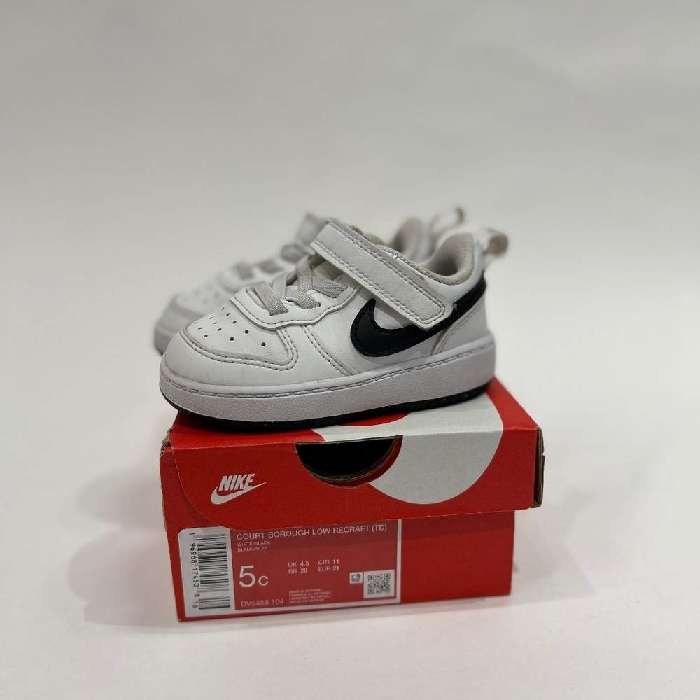Nike Court Borough Low Recraft White Size 5C